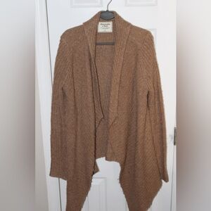 Abercrombie & Fitch Brown Cardigan Sweater